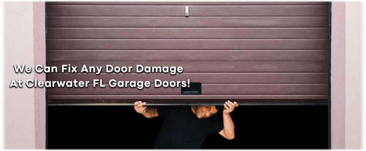 Garage Door Off Track In Clearwater FL